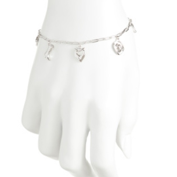 Milor Jewelry - Milor Sterling Silver Western Charm Bracelet with 5 Charms